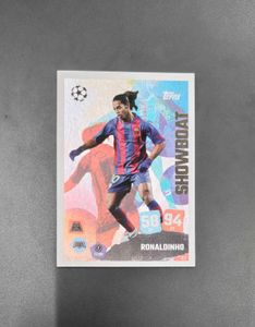 Topps Showboat Ronaldinho Football Card