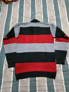 Men's Striped Pullover Sweater