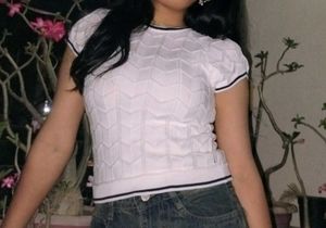Chic White Knit Top