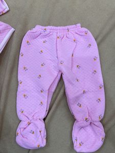 New Born Baby Winter Wear 5pcs Set