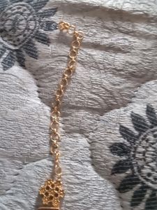 Guaranteed New Gold Covering  Necklace Only One Time Used