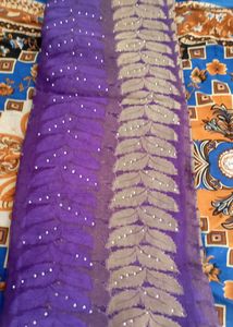 Stone Work Saree