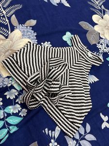 Chic Striped Halter Neck Top