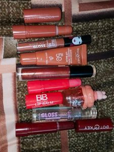 Assorted Lipsticks and Lip Balms Bundle