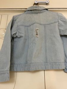 TRENDY CROP DENIM JACKET