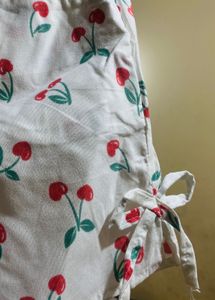 Cute Cherry Print Shorts