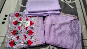 Beautiful lavender colour suit