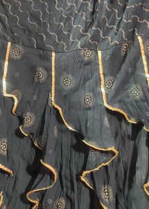 Black Skirt Elastic Waist