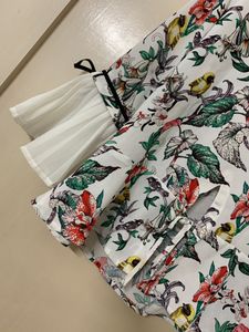 Korean Top Floral Coquette - Madame
