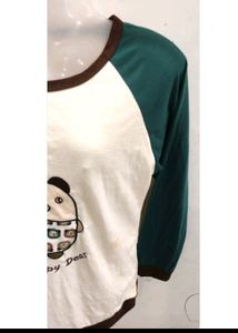 Beautiful Panda Top For Girls Length 24