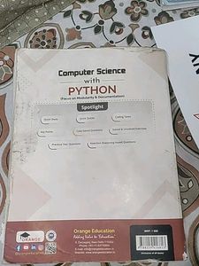 Computer Science with Python - Class 11