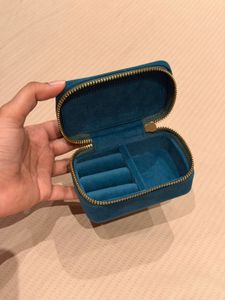 Travel Velvet Jewelry Organizer Box