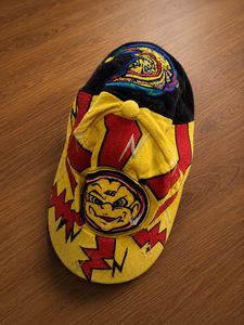 Yellow & Black Graphic Baseball Cap