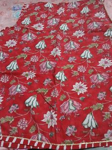 Red Floral Print suit