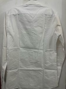 Men's Classic White Button-Down Shirt