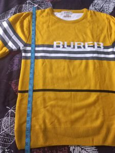 Retro Yellow Striped Sweater