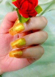 Press On Nails Gold Dust