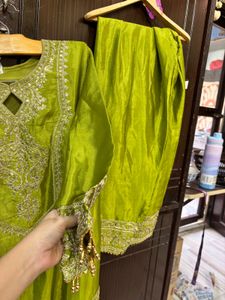 heavy Pakistani Zari work suit