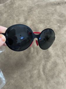 Red Tortoiseshell Cat-Eye Sunglasses