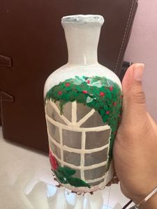 Hand-painted Decorative Bottle