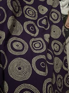 Purple Printed Kurta