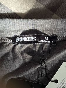 Bonkers Corner Dark Grey Modal Long Sleeve Top