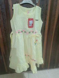 baby girl yellow frock