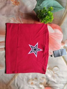 Red Star Tube Top
