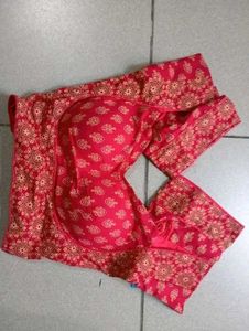 COTTON HALTER NECK BLOUSE