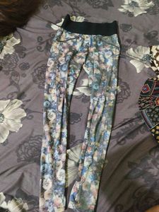 Floral Print Pants