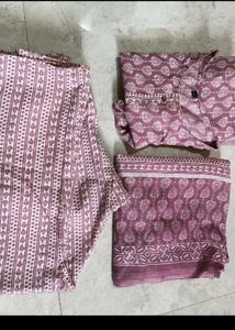 Printed Kurta Set with Dupatta