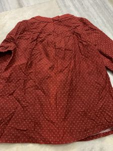 Red Printed dress