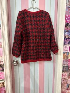 Vintage Patterned Cardigan
