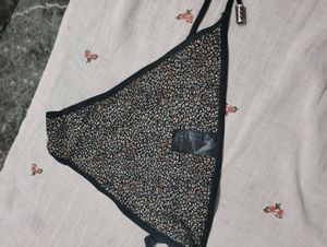 Chic Floral Bikini Bottom with Tie Sides