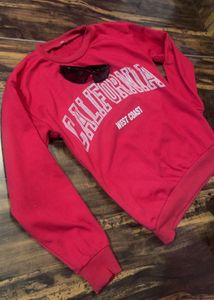 Red "California West Coast" Sweatshirt