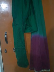 Kurta With chudidar pajami  dupatta nahi hai