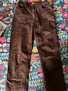 Brown Straight jeans