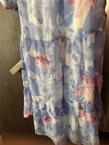 Boho Floral Smocked Maxi Dress