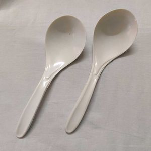 🆕Melamine Elegant Serving Bowls with Spoons