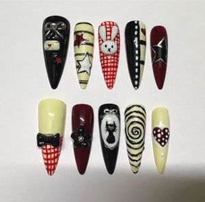 Custom Bunny Press-On Nails
