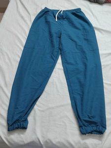 Teal Joggers with Drawstring