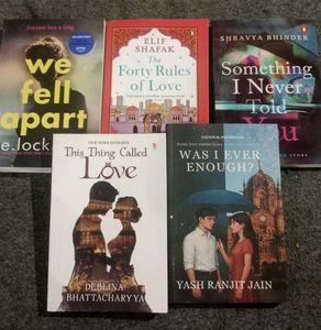 Bundle of 5 Romance Novels