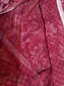 Beautiful Floral Print Saree