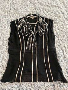Chic Striped Black Tunic from England