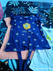 Girls' T-Shirt Bundle (Size 5-6 Years)