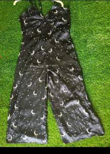 PREMIUM❤️‍🔥 SATIN⭐ STARRY JUMPSUIT/Goth