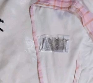 new Pink Plaid panty