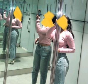 H&amp;M Blue Mom Jeans