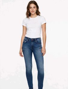 Classic High-Waisted Skinny Jeans