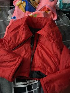 Red Casual Jacket
